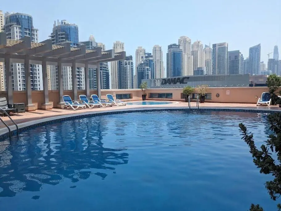 Stylish Studio With Stunning Dubai Marina View 0*,