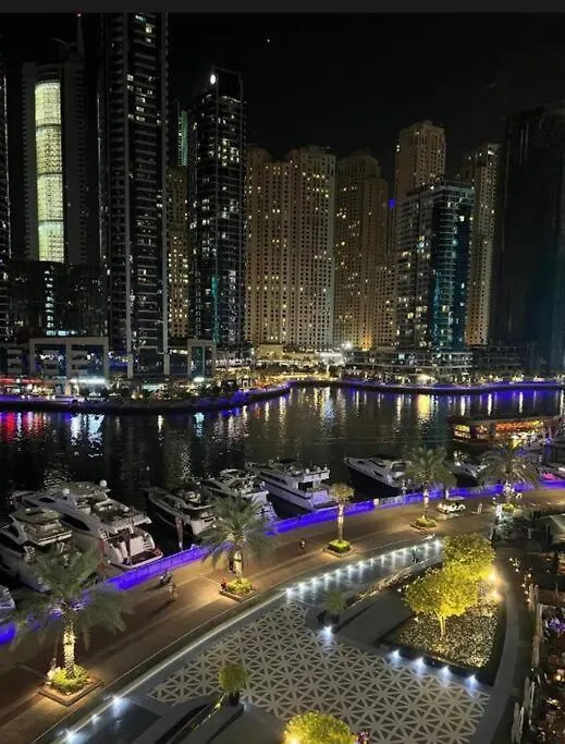 Stylish Studio With Stunning Dubai Marina View Apartment