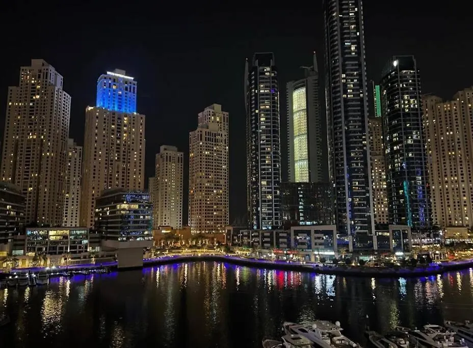 Apartment Stylish Studio With Stunning Dubai Marina View